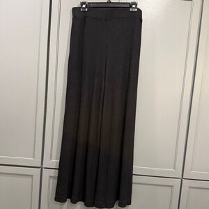 L'Agence, black elastic wast pants, size large